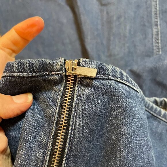 Michael Kors Blue Denim Skirt - Picture 3 of 7